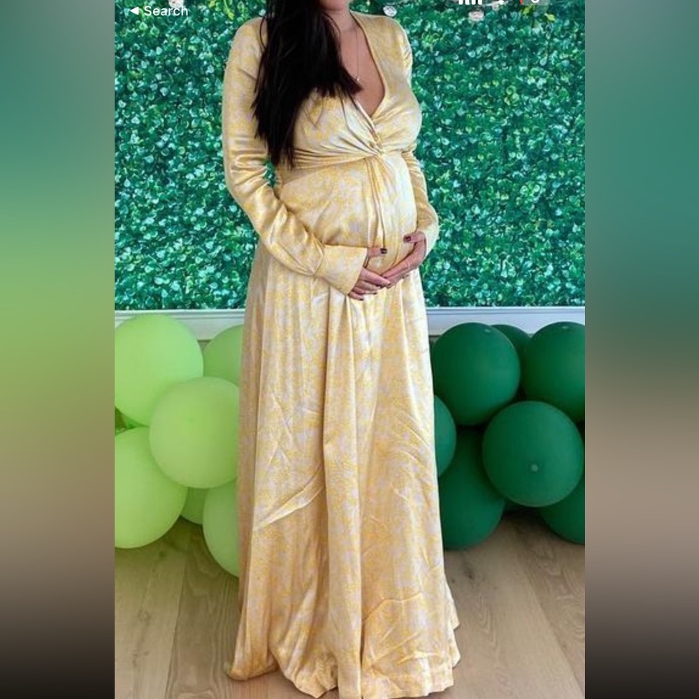 GANNI long silk dress!
